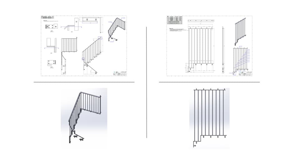 Balustrade staircas 