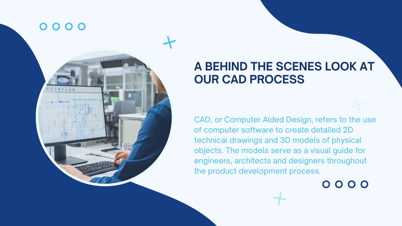 Behind the scenes look at our cad process.