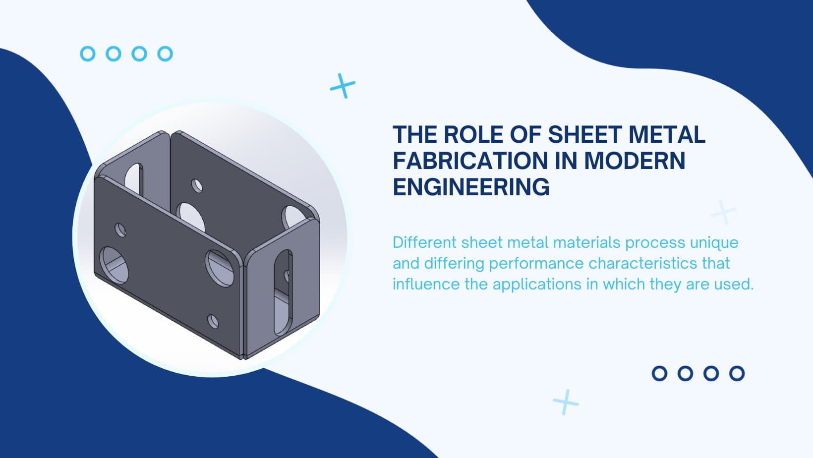 The role of sheet metal fabrication in modern engineering.